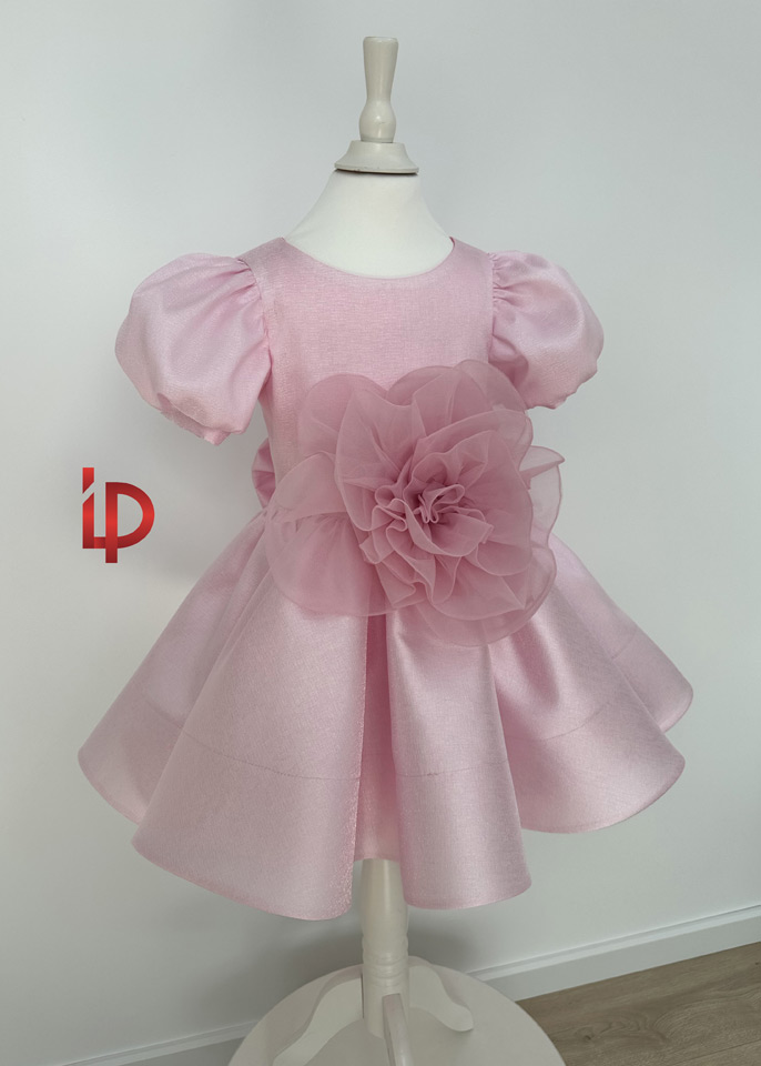 Costum de floare pentru serbare – trandafir roz